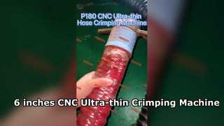 Mesin Crimping Selang Ultra-tipis CNC P180 6 inci