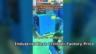 Mesin crimping selang (China) dengan rentang crimping 2 hingga 6 inci, tersedia dengan harga pabrik.