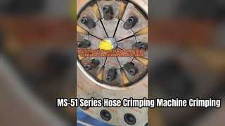 Mesin Crimping Selang Seri MS-51: Demonstrasi Operasi Crimping