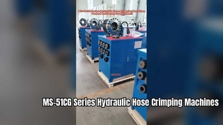 Mesin Crimping Selang Hidraulik Seri MS-51CG Dikemas dan Siap Dikirim