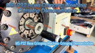 -Mesin Crimping Selang P32: Demonstrasi Crimping