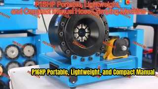 P16HP Mesin Crimping Selang Manual Portabel, Ringan, dan Ringkas