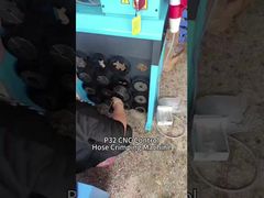 Mesin crimping selang hidrolik kontrol CNC P32 UC Tekanan Tinggi