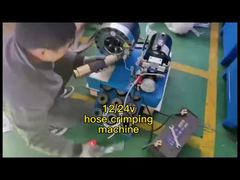 Mesin Crimping Selang Hidrolik Portabel - Crimper Selang 12V/24V DC 2 Inci dengan 10 Set Cetakan